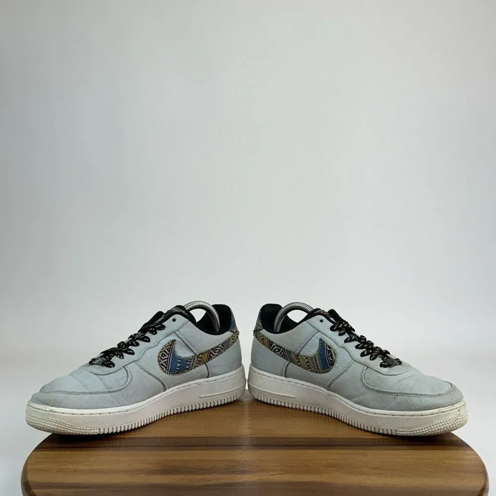 Mens Nike Air Force 1 Low '07 LV8 Light Armory Blue Sneakers Shoes Size 8.5 D‎